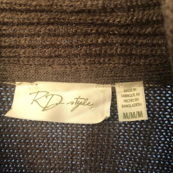 RD Styles Wool Poncho - Picture 2 of 6